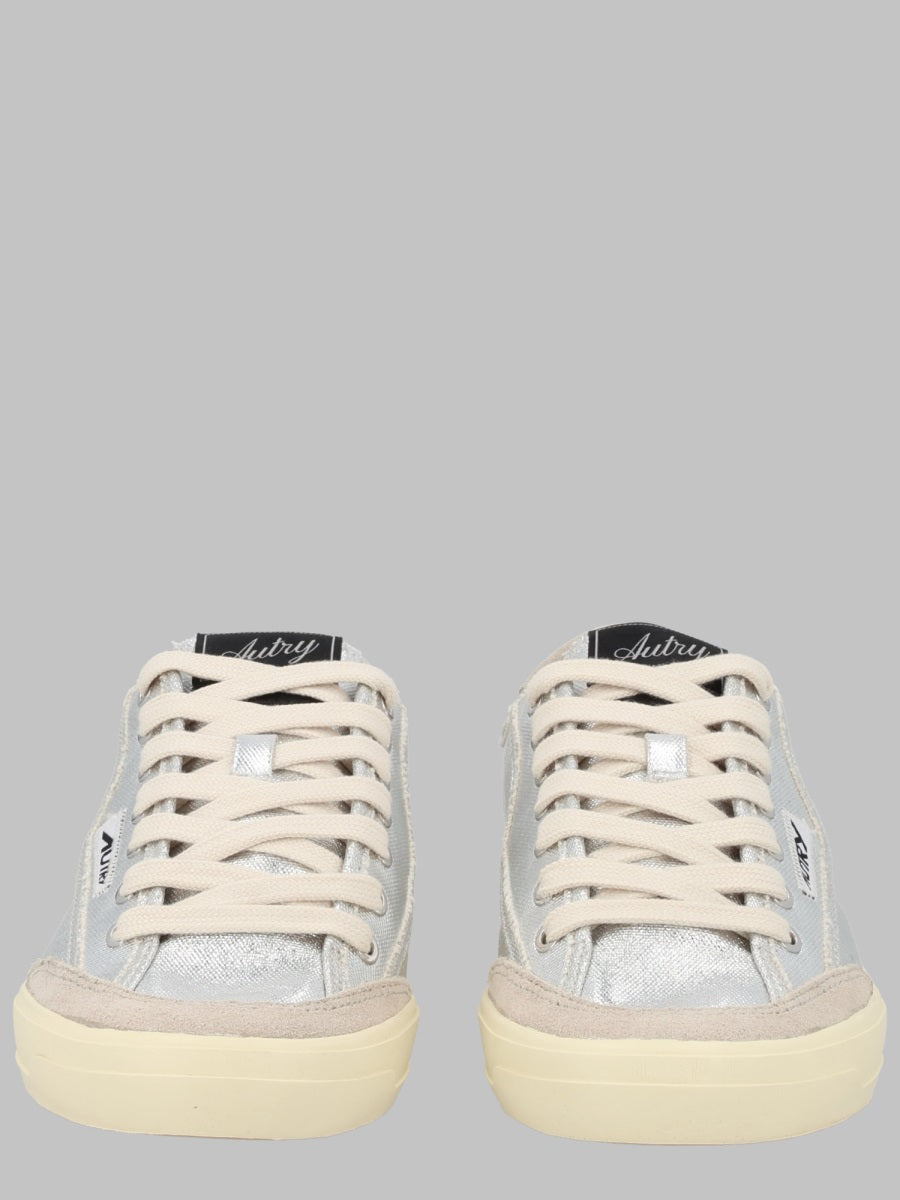 Sneakers Windscape Silver Canvas Trainers
