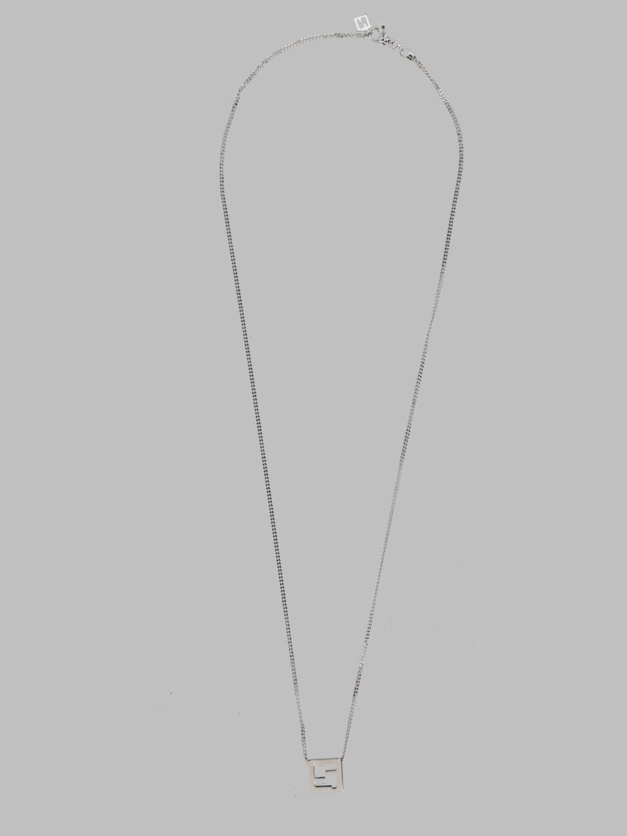Necklace Ff Silver-Tone Brass Necklaces