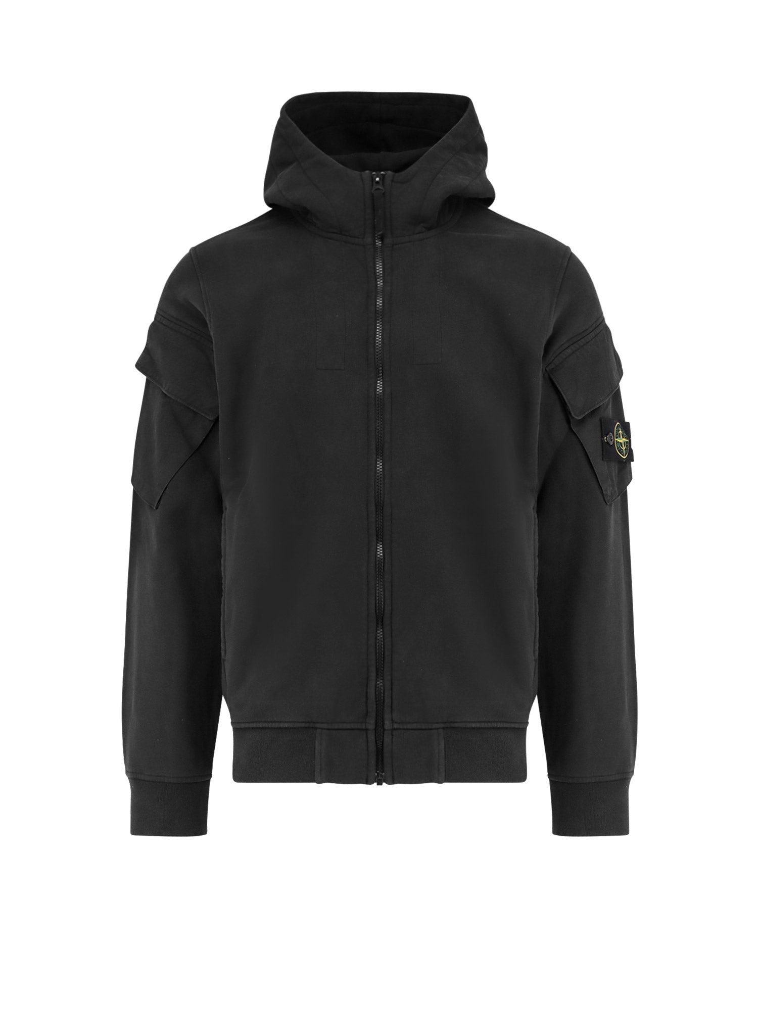 Stone Island Sweaters Black