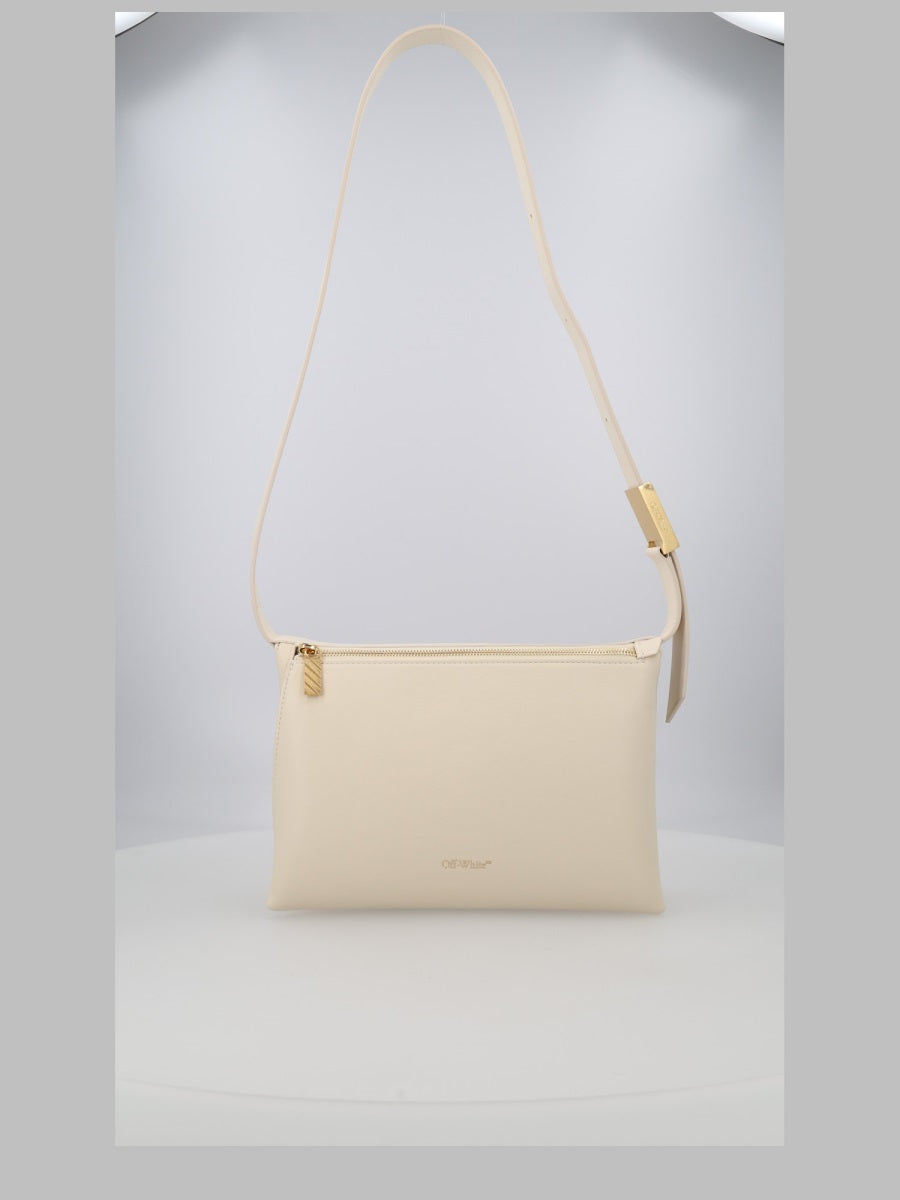 Shoulder Bag Dust Beige Calf Leather
