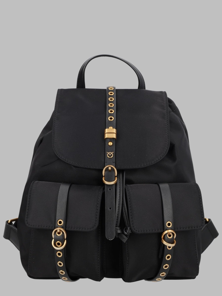 Backpack Black Nylon Backpacks