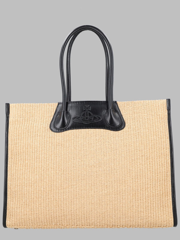 Tote Bag Troy Beige Cotton Polyamide Handbags