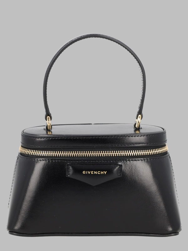 Vanity Case Antigona Black Calf Leather Handbags