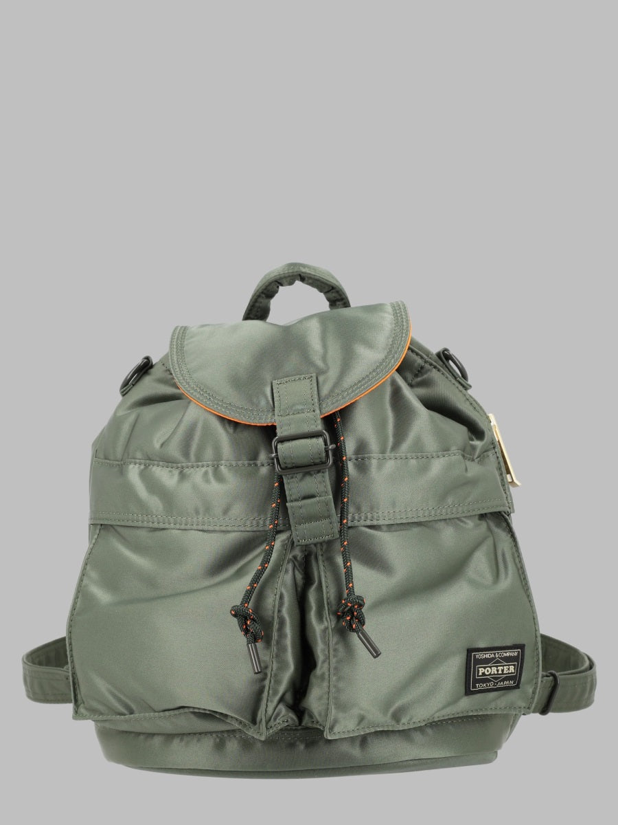 Backpack Tanker Green Polyamide Backpacks