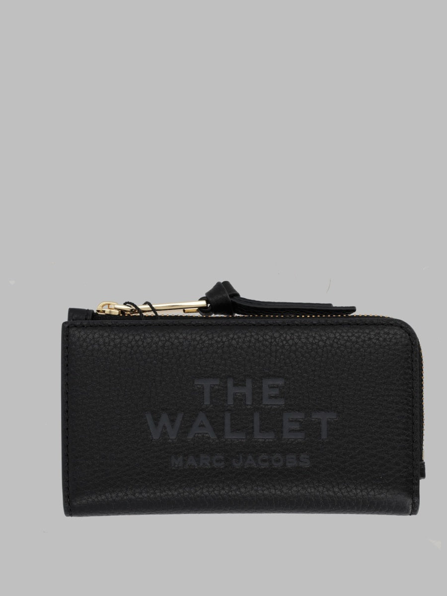 Wallet The Leather Slim Black Cow & Purses