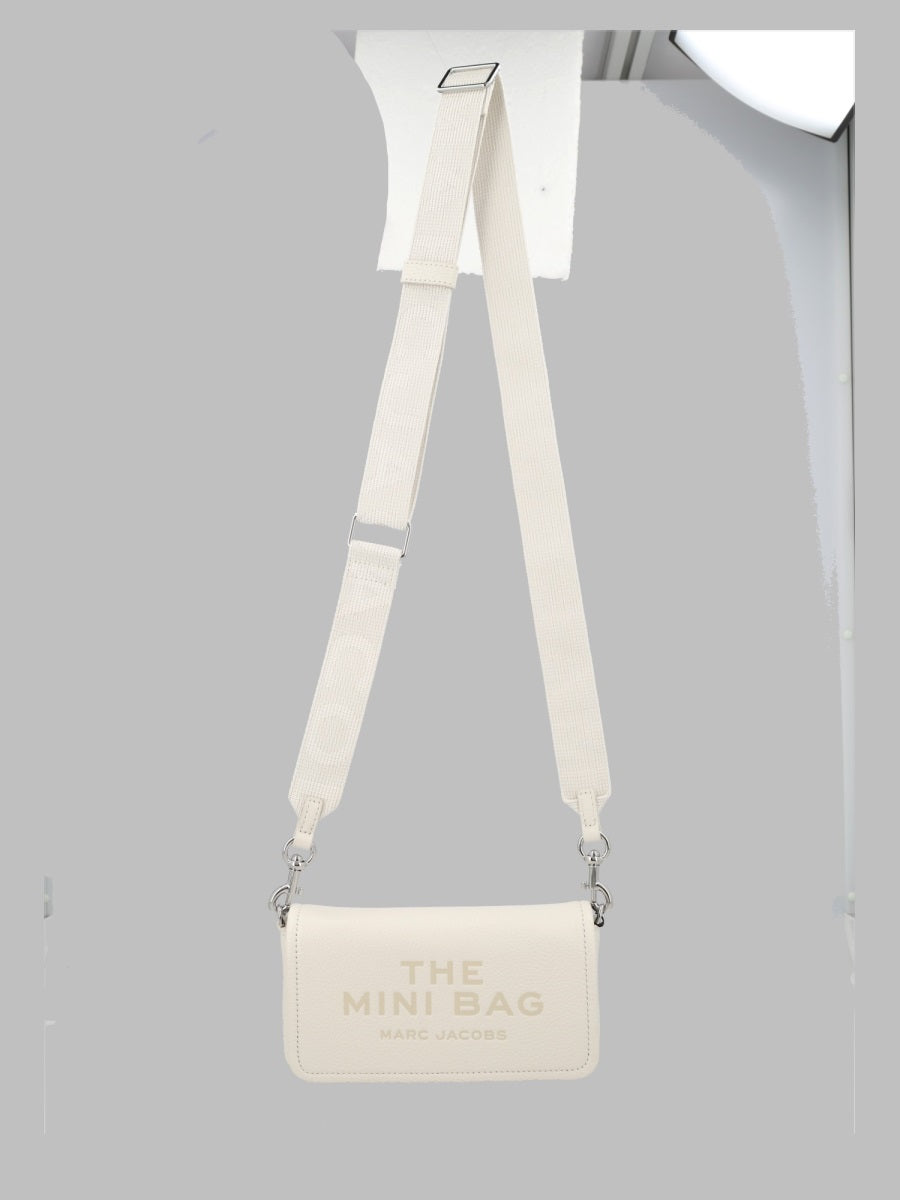 Shoulder Bag The Leather Mini White Cow
