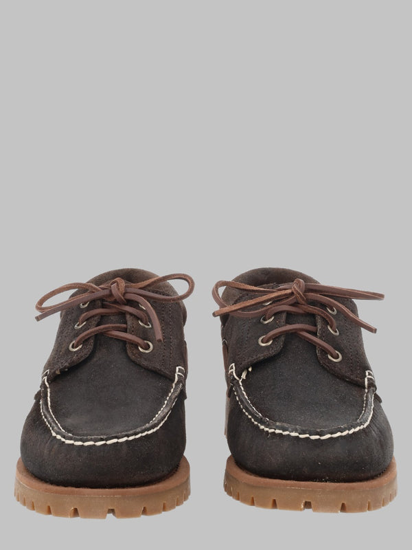 Leather Moccasin Acadia Brown Lace-up Shoes