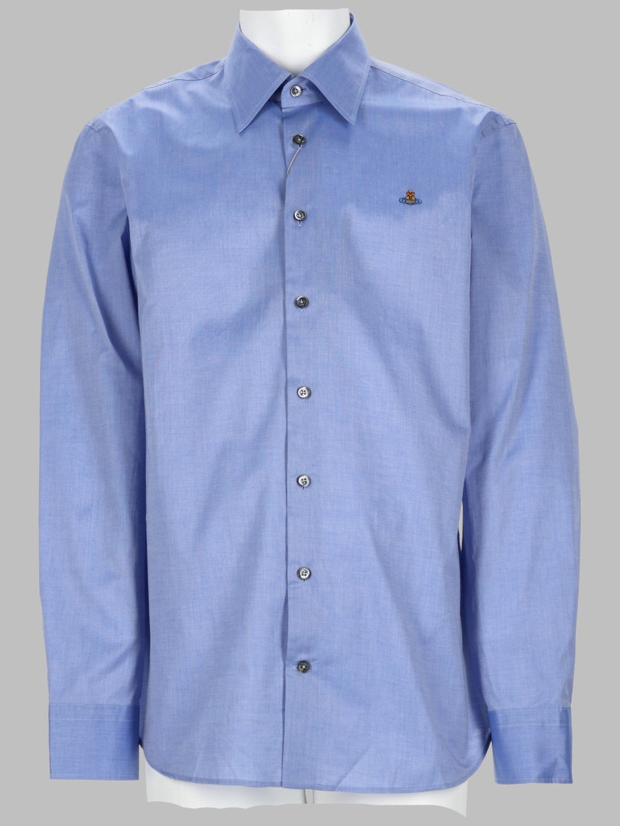 Shirt Ghost Baby Blue Cotton