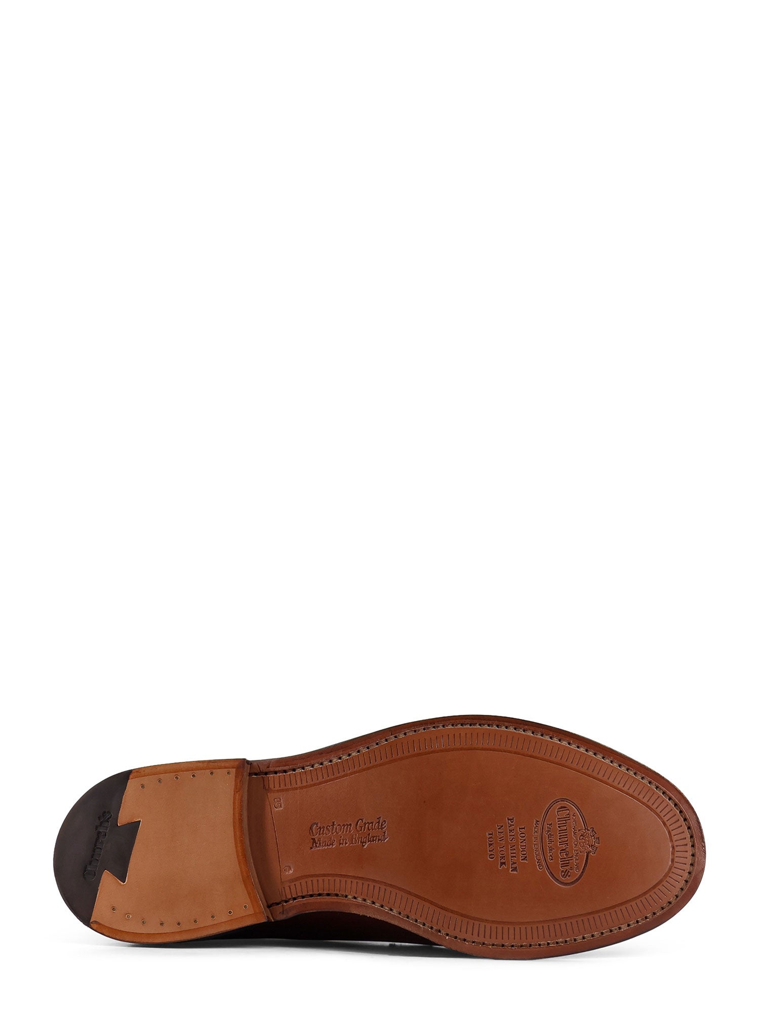 Churchs Flat shoes Burnt Pelle