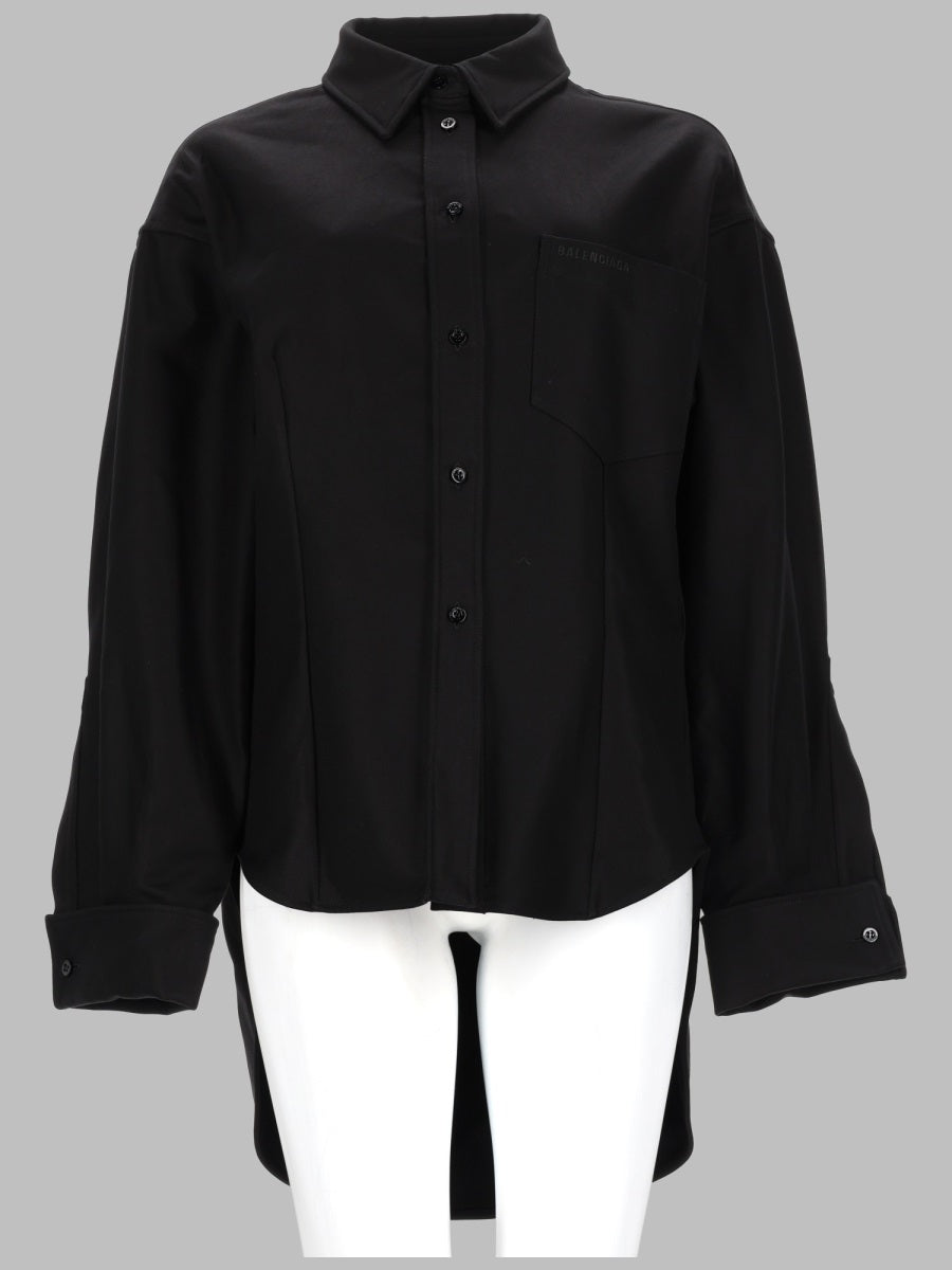 Cotton Shirt Classic Black