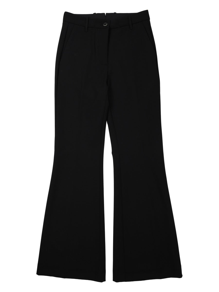 Trousers Paolina Black Wool