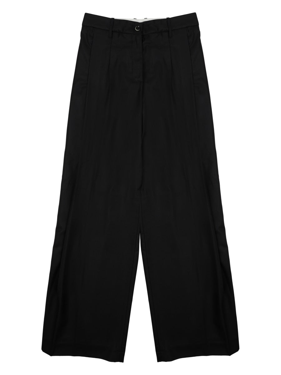 Trousers Petra Black Wool