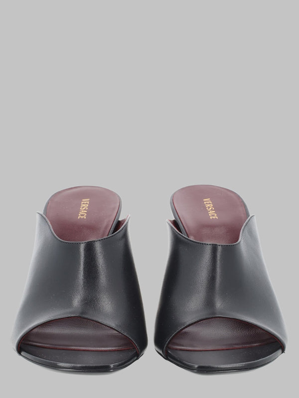 Mule Giulietta Black Leather