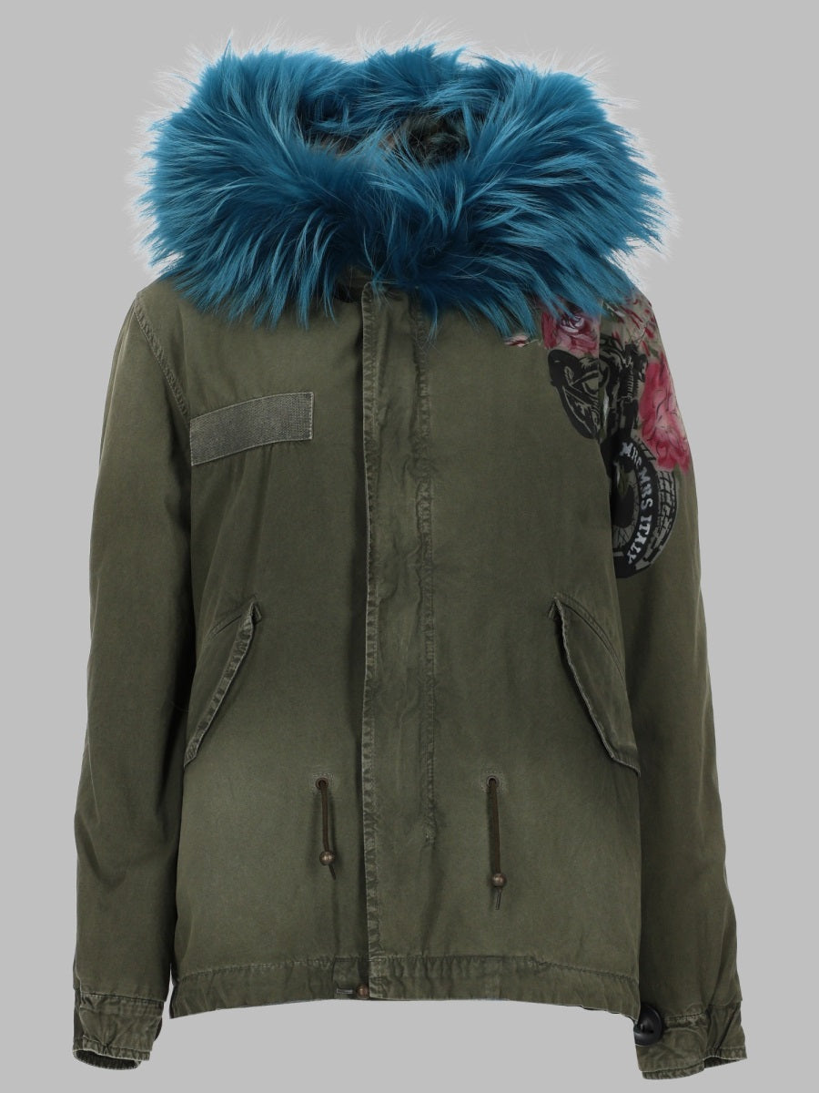 Parka Cotton Green Jacket