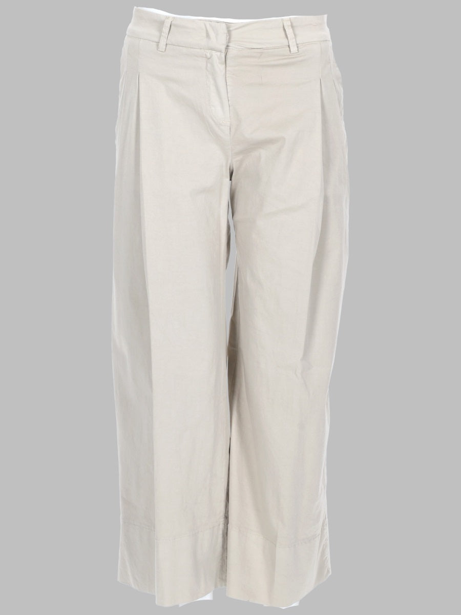 Trousers Cotton White