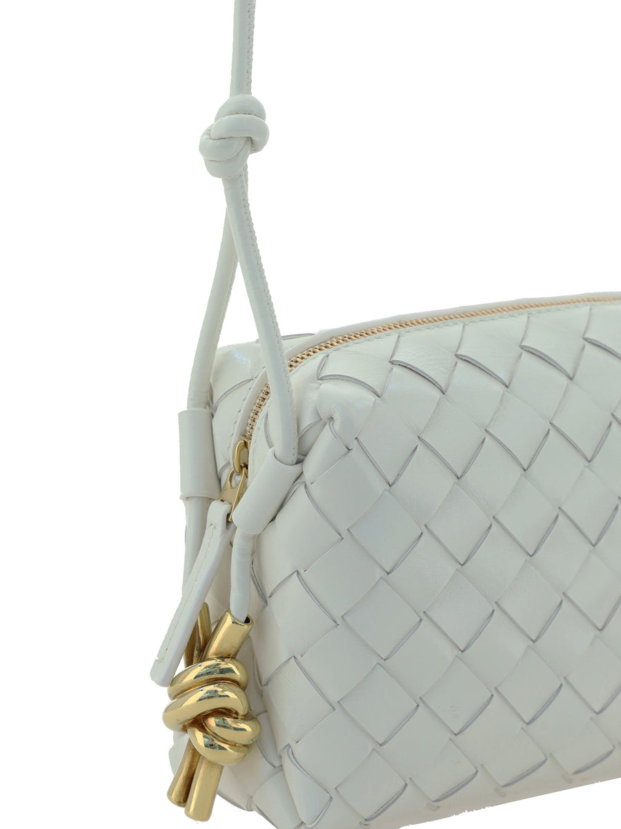 Shoulder Bag Loop Leather Bone-Brass Bone/brass Calf