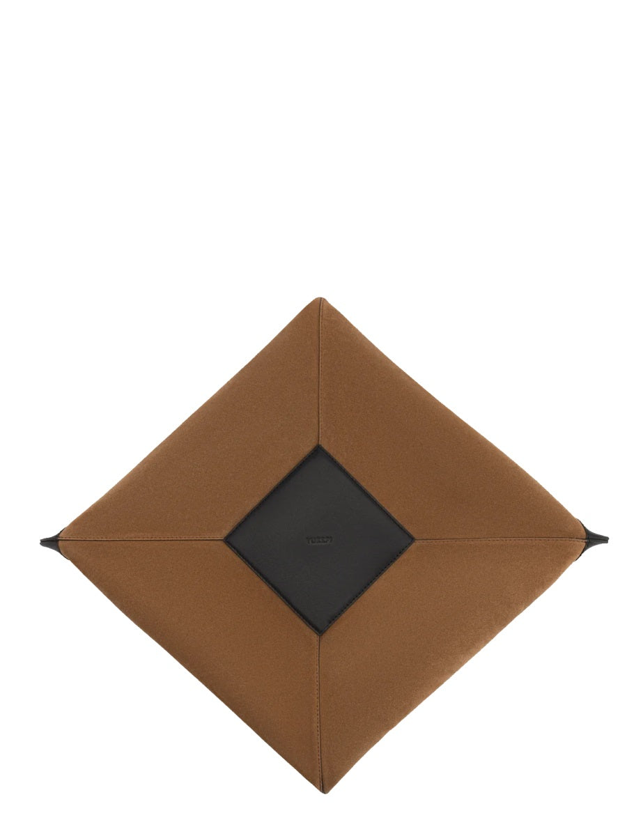 Shoulder Bag Wonton Bordeaux