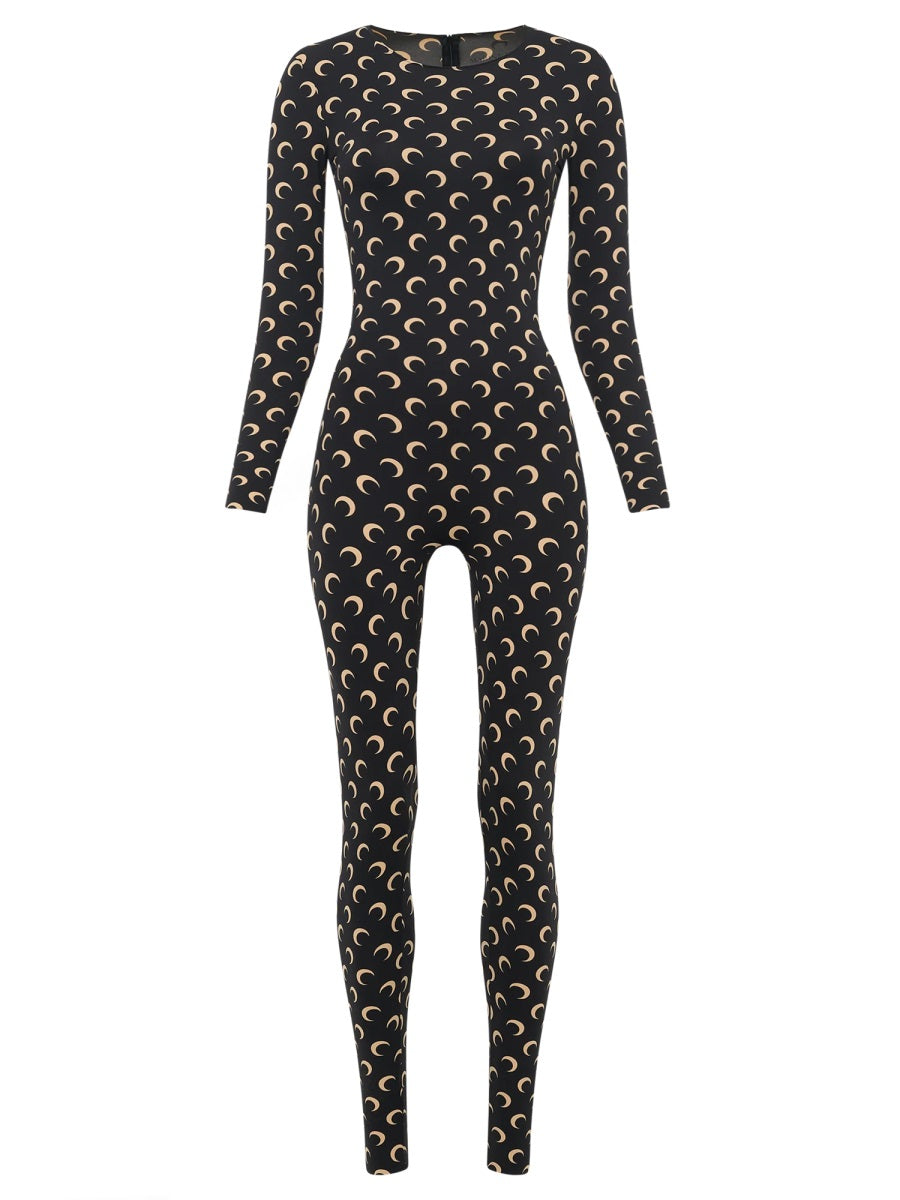 Jumpsuit Moon Black Polyamide Jumpsuits
