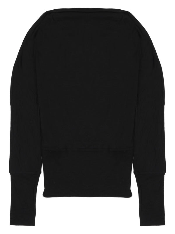 Viscose Jumper Black Jumpers