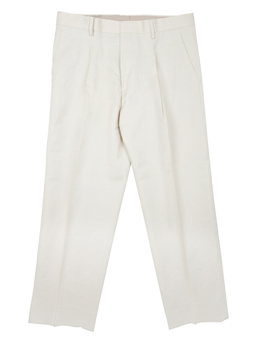 Trousers Vincent White Viscose