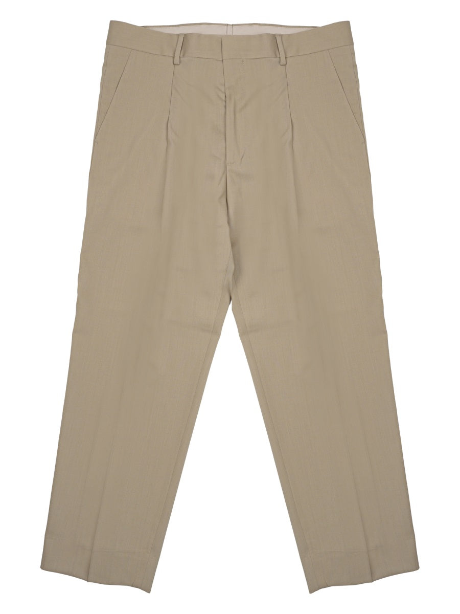 Trousers Vincent Virgin Wool Beige