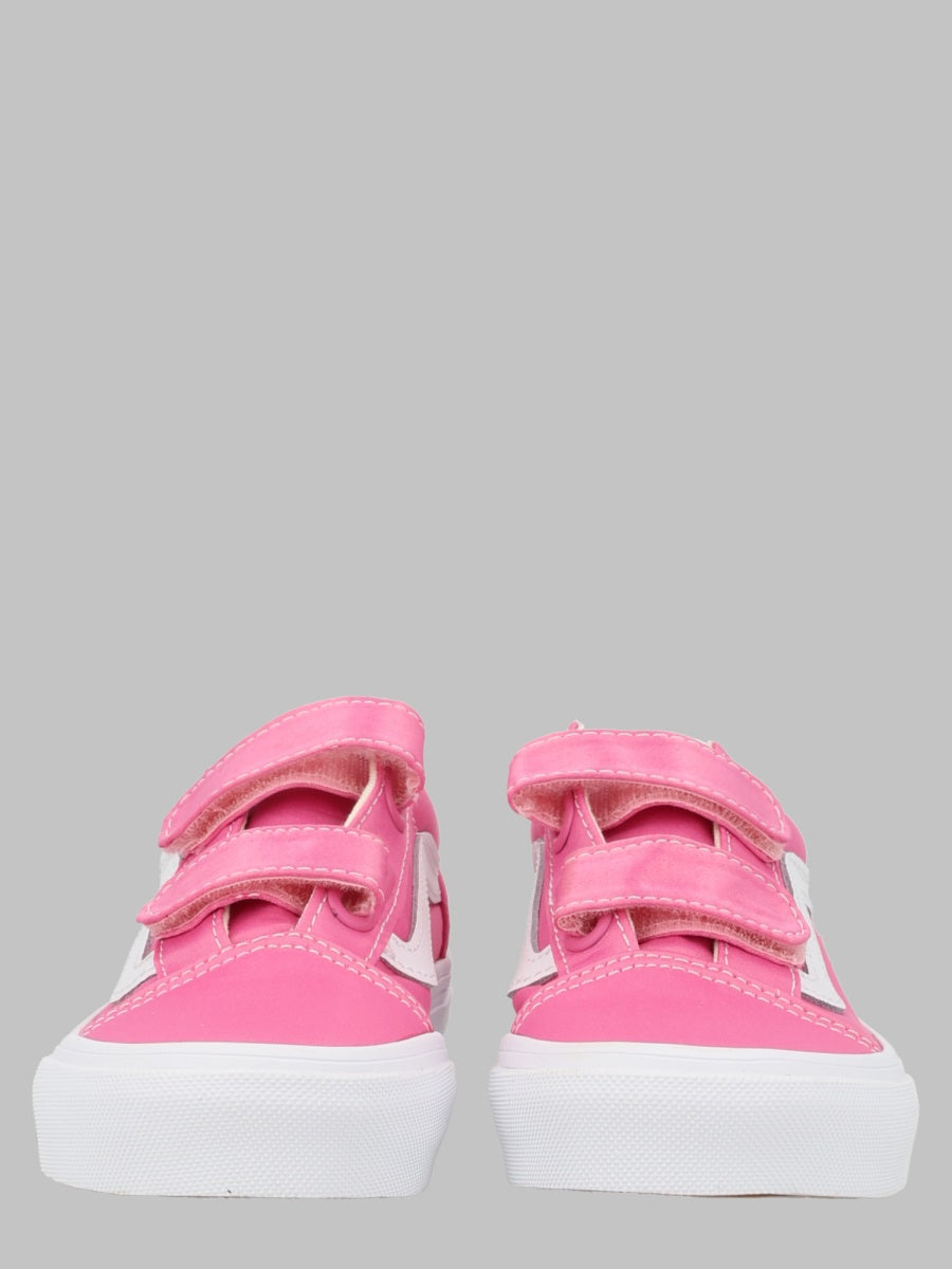 Trainers Old Skool Bow Detail Pink Suede And Canvas Upper Sneaker