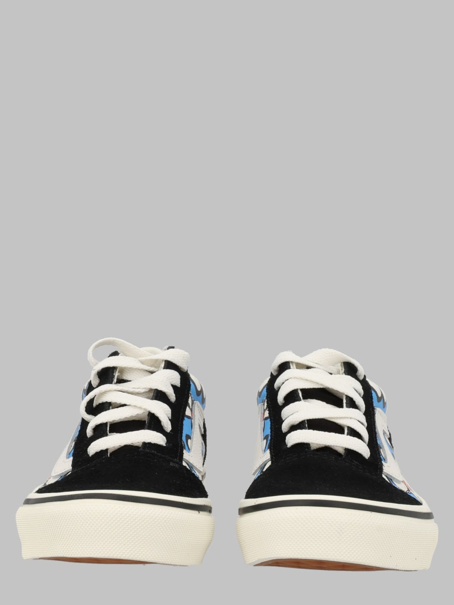 Sneakers Old Skool Stackform Floral Blue Textile