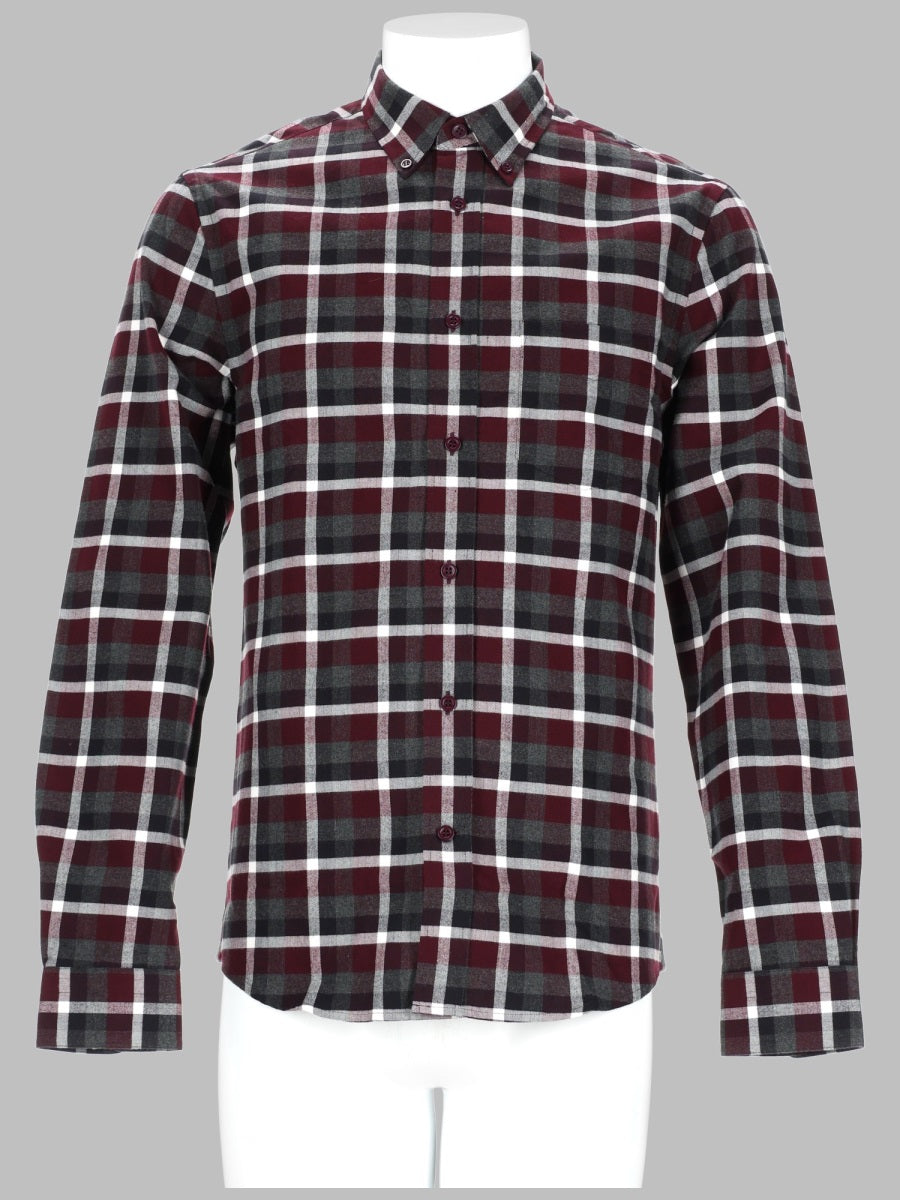 Checked Cotton Shirt Multicolour