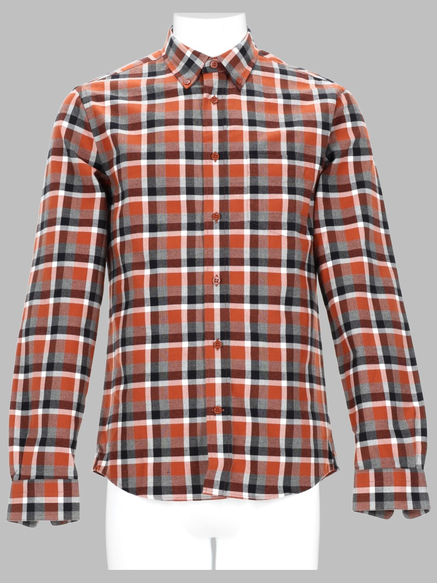 Shirt, Cotton Check Multicolour