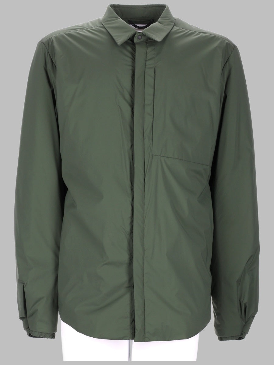 Zip Jacket Green Polyamide