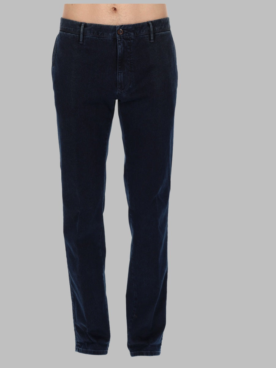 Jeans Cotton Blue Trousers