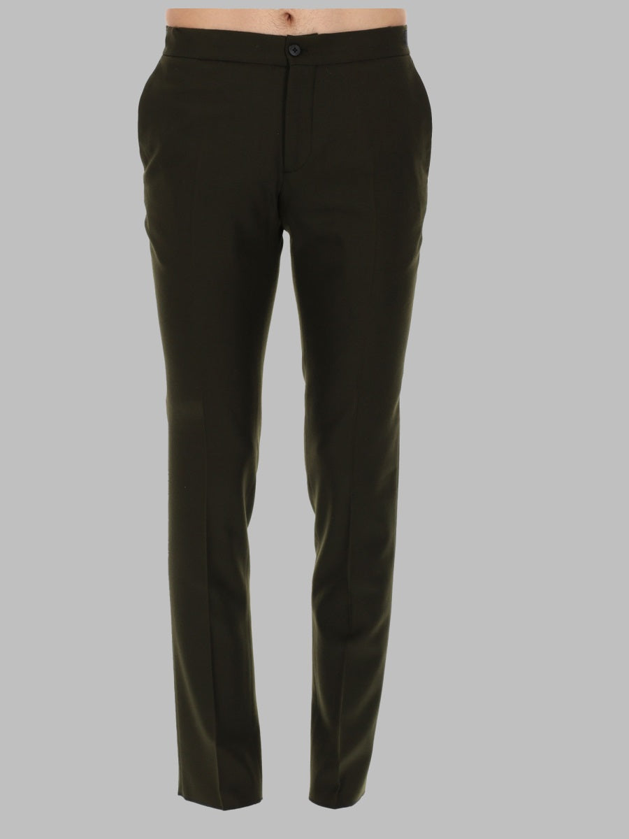 Wool Trousers Green