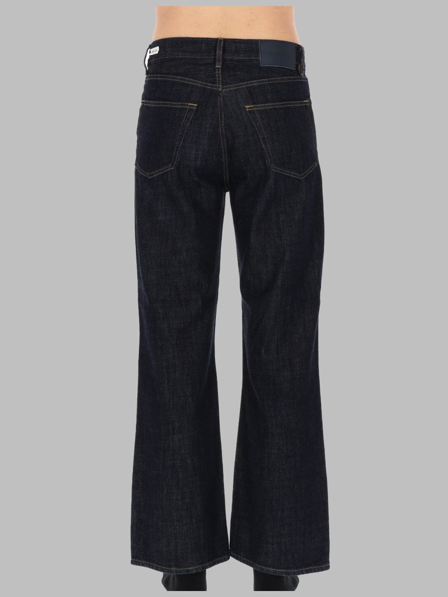 Jeans Relaxed Fit Blue Cotton