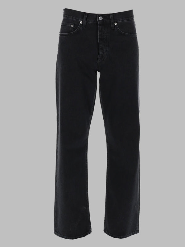 Jeans Loose Fit Black Cotton