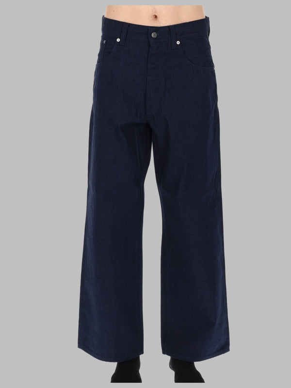 Jeans Super Wide Blue Cotton
