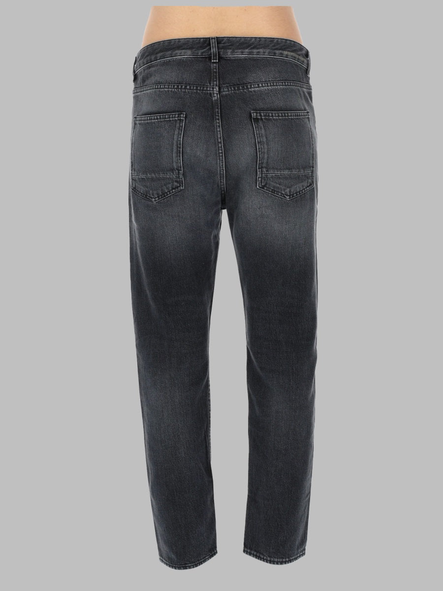 Jeans Regular Fit Grey Cotton