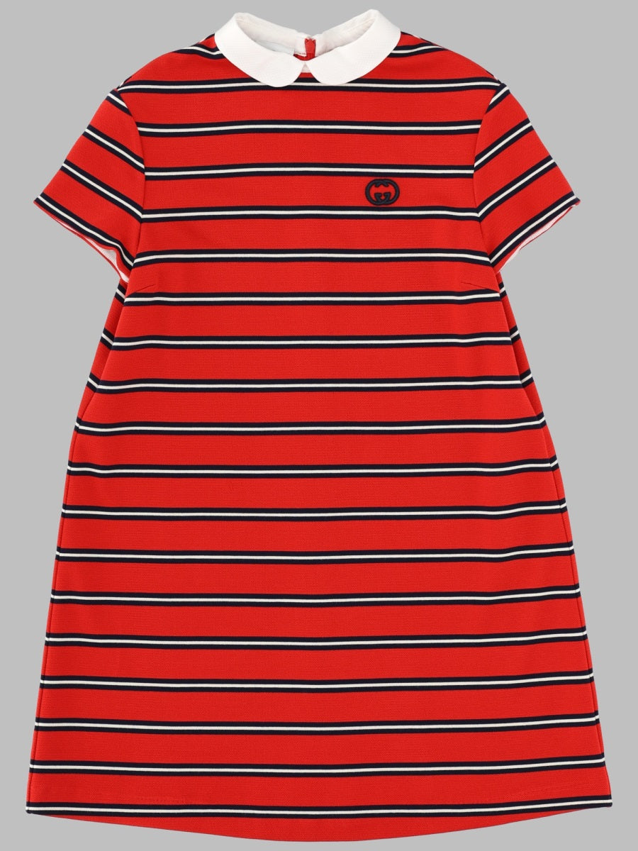 Logo Knit Mini Dress Multicolour Viscose