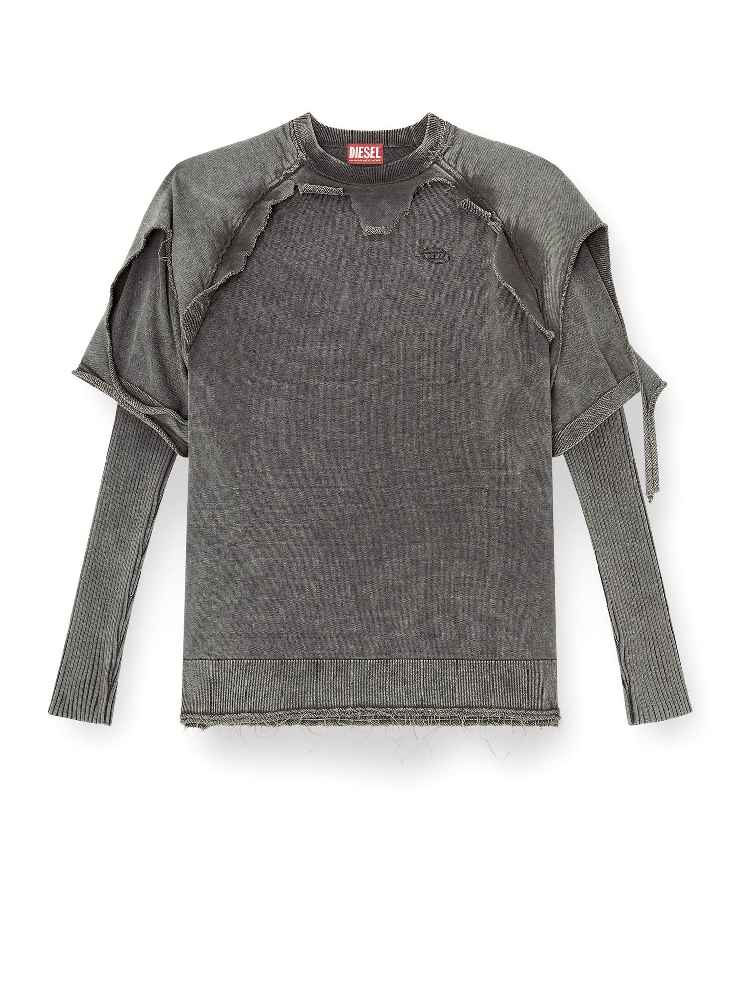 Diesel Sweaters Grey Cotone
