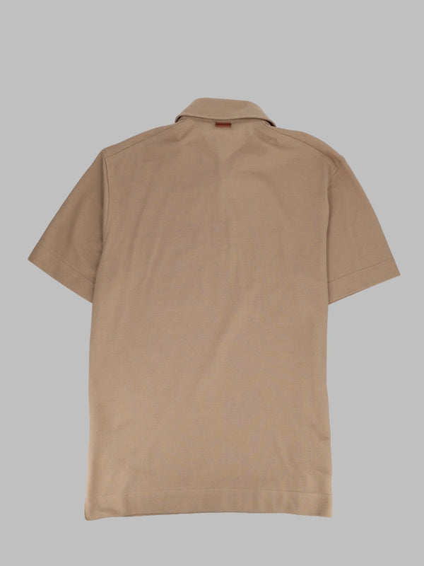 Polo Shirt Cotton Beige