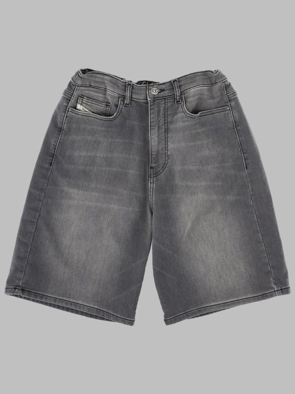 Shorts Grey Cotton-Blend
