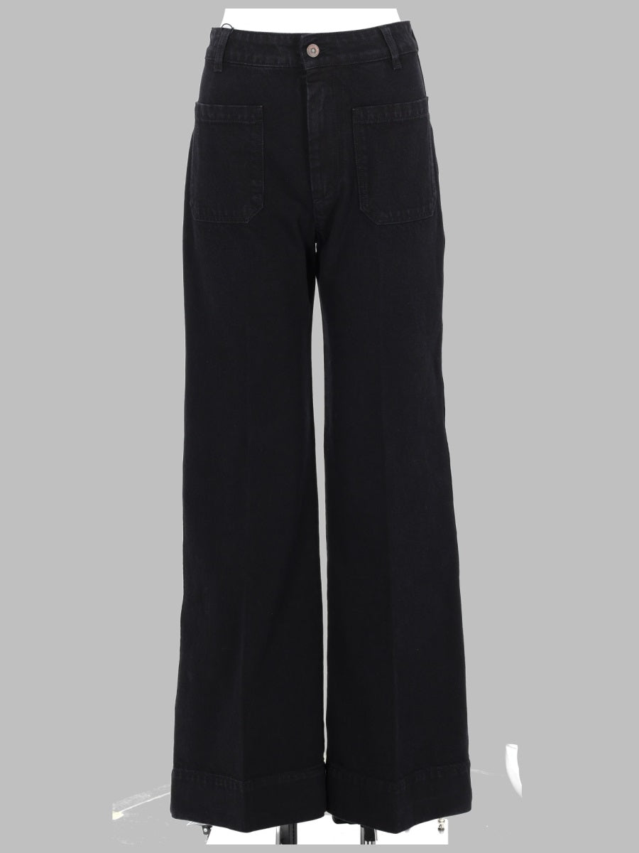 Jeans Alina Black Cotton