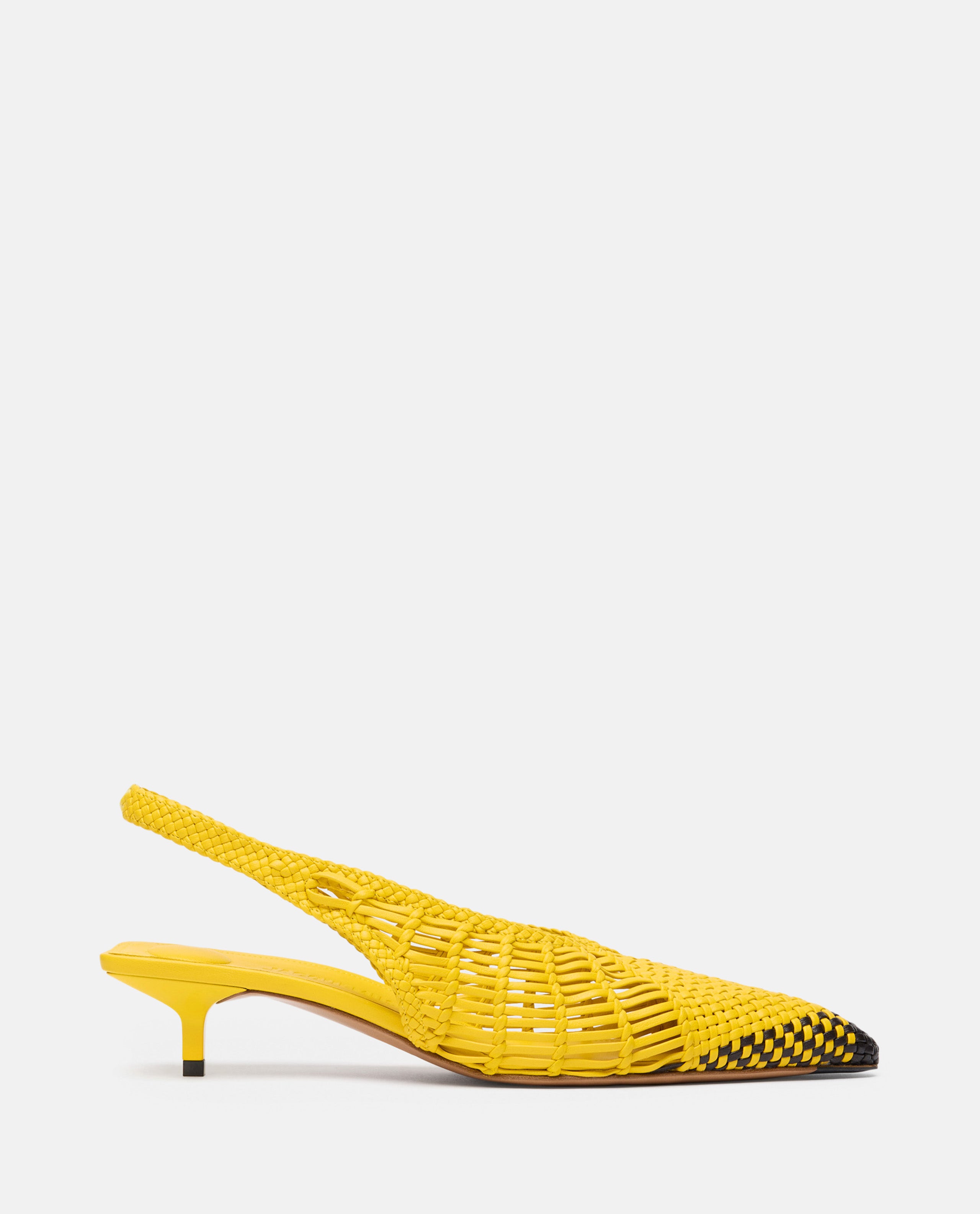 JACQUEMUS With Heel Yellow Calfskin