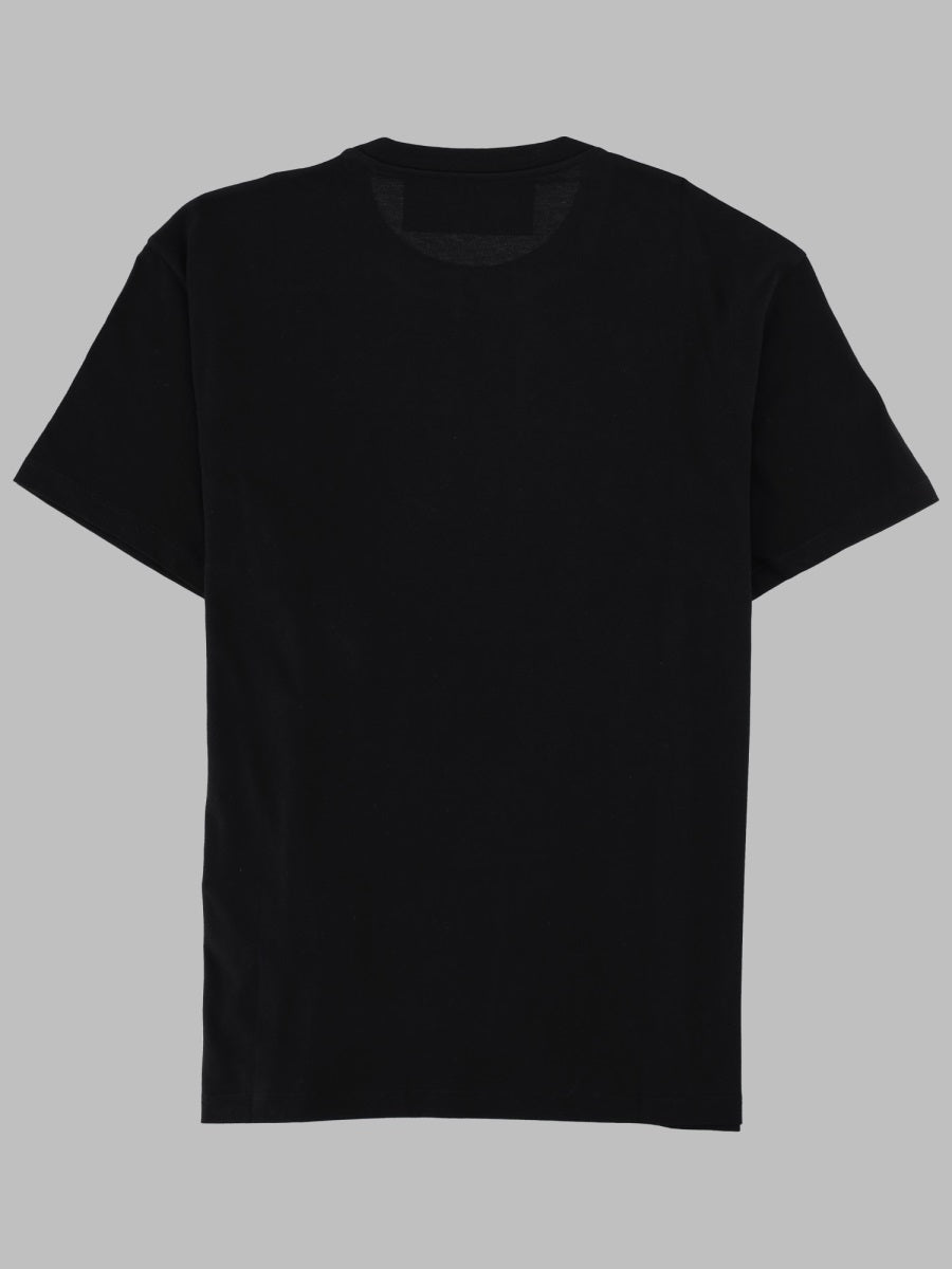 T-Shirt V-Logo Black Cotton T-shirts