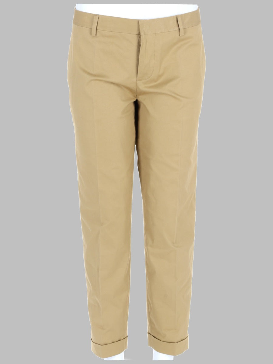 Trousers Cotton Beige