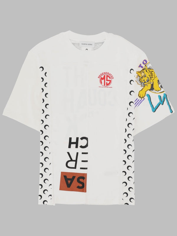 T-Shirt Upcycled White Cotton T-shirts