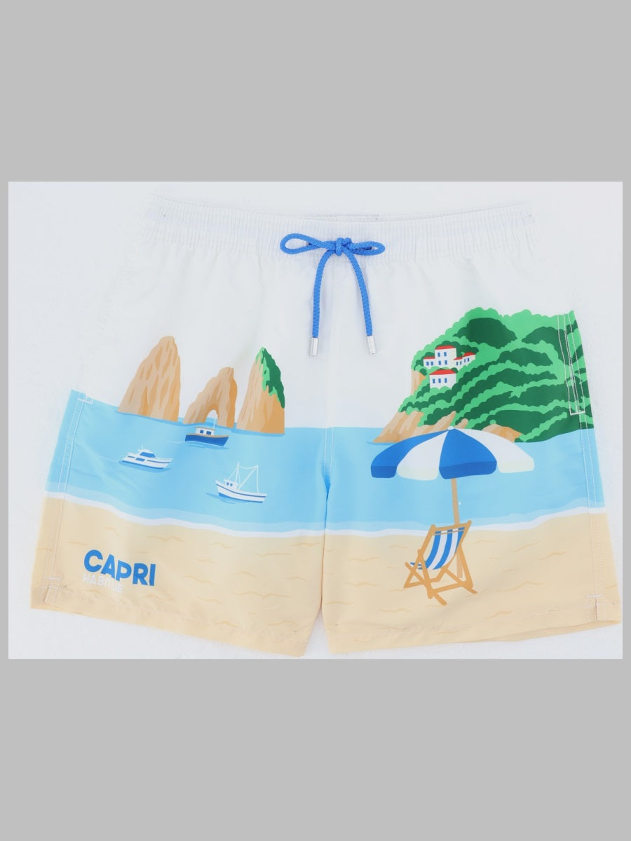 Swim Shorts Multicolour Polyester