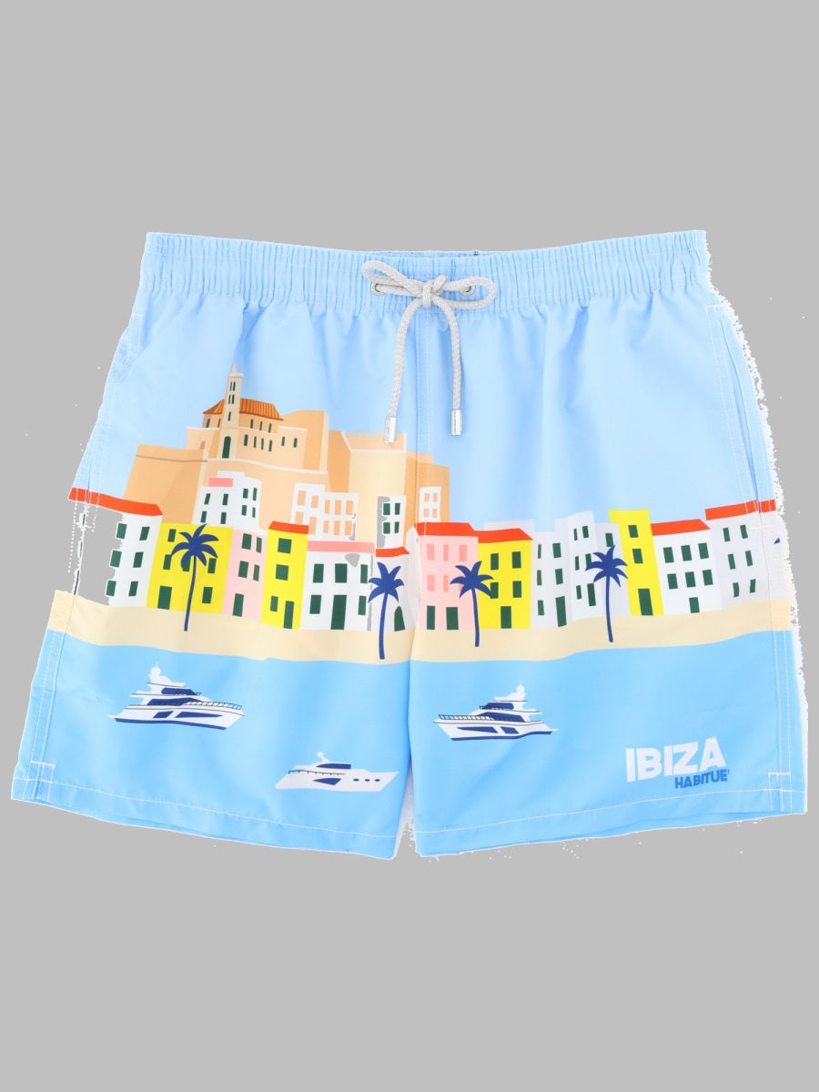 Swim Shorts Multicolour Polyester