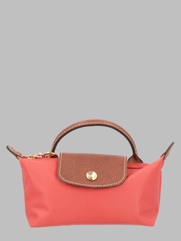 Pouch Le Pliage Original Pink Polyamide Handbags