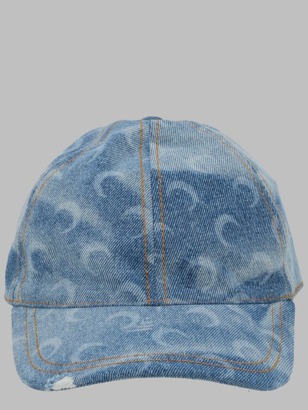 Baseball Cap Moon Denim Cotton Hat
