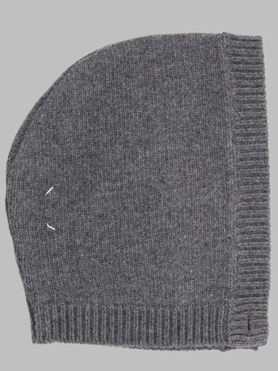 Wool Hood Grey Virgin Hat